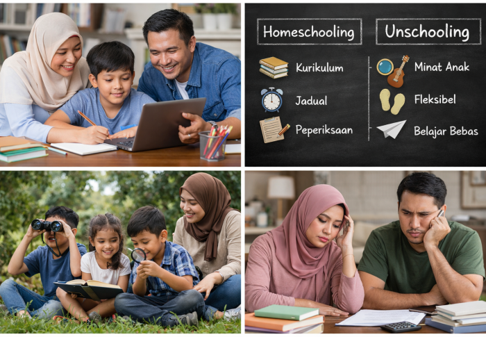 “Unschooling” di Malaysia: Bebaskan Anak Belajar Sendiri?